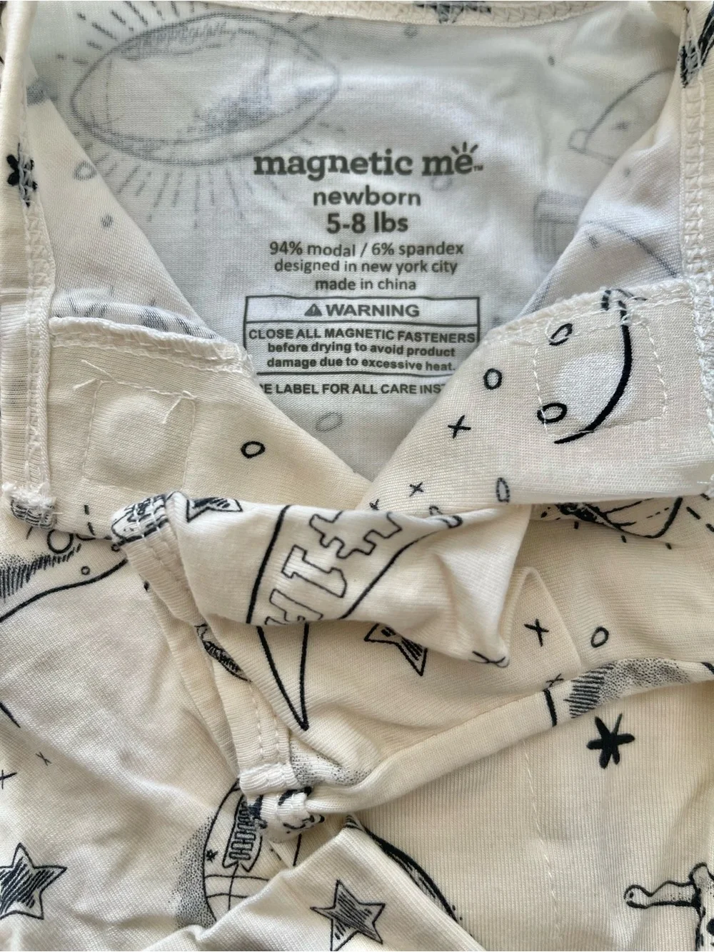 Magnetic Me 2 piece pajamas newborn